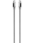 Кабел ttec - AlumiCable, Fast Charge, USB-C/USB-C, 2 m, 65W, сив - 1t