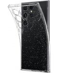 Калъф Spigen - Liquid Crystal Glitter, Galaxy S24 Ultra, прозрачен - 2t