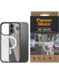 Калъф PanzerGlass - ClearCase MagSafe, iPhone 14 Pro, черен - 1t