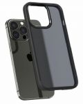 Калъф Spigen - Ultra Hybrid, iPhone 13 Pro Max, черен - 2t