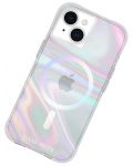 Калъф Case-Mate - Soap Bubble MagSafe, iPhone 15, многоцветен - 7t