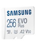 Карта памет Samsung - EVO Plus, 256GB, microSDXC, Class10 + адаптер - 3t