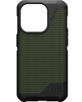 Калъф UAG - Metropolis LT Kevlar MagSafe, iPhone 15 Pro Max, Olive - 3t