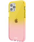 Калъф Holdit - SeeThru, iPhone 12/12 Pro, Bright Pink/Orange Juice - 3t