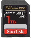 Карта памет SanDisk - Extreme PRO, 1TB, SDXC, Class10 - 1t