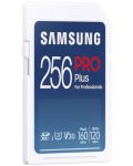 Карта памет Samsung - PRO Plus, 256GB, SDXC, Class10 + USB четец - 4t
