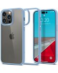 Калъф Spigen - Crystal Hybrid, iPhone 14 Pro, Sierra blue - 1t