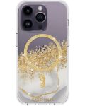 Калъф Case-Mate - Karat Marble MagSafe, iPhone 14 Pro, многоцветен - 1t