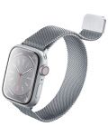 Каишка Cellularline - Steel, Apple Watch, 38/40/41 mm, сива - 1t