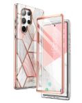 Калъф i-Blason - Cosmo, Galaxy S23 Ultra, Marble Pink - 3t