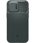 Калъф Spigen - Optik Armor, iPhone 15 Pro Max, Abyss Green - 4t