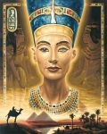 Комплект за рисуване по номера Schipper - Картина на Нефертити - 2t
