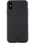 Калъф Holdit - Silicone, iPhone X/XS, черен - 1t