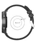 Каишка Techsuit - W004, Galaxy Watch/Huawei Watch, 20 mm, черна - 5t