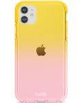 Калъф Holdit - SeeThru, iPhone 11/XR, Bright Pink/Orange Juice - 1t