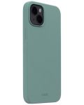 Калъф Holdit - Silicone, iPhone 14 Plus, Moss Green - 2t