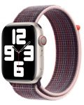 Каишка Apple - Sport Loop, Apple Watch, 45 mm, оранжева/кафява - 2t