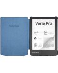 Калъф PocketBook - H-S-634-B-WW, Verse/Verse Pro, син - 5t