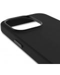 Калъф Decoded - AntiMicrobial Silicone, iPhone 15 Pro, черен - 2t