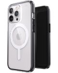 Калъф Speck - Presidio Geo Clear MagSafe, iPhone 13 Pro, прозрачен/черен - 3t