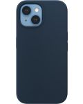 Калъф Next One - Silicon MagSafe, iPhone 13 mini, син - 1t