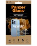 Калъф PanzerGlass - ClearCase, iPhone 13 Pro, прозрачен/оранжев - 3t