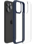 Калъф Spigen - Ultra Hybrid, iPhone 15 Pro, Navy Blue - 5t