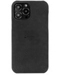 Калъф Krusell - Leather, iPhone 13 Pro Max, черен - 2t