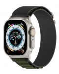Каишка Next One - Adventure Loop, Apple Watch, 45/49 mm, сива/зелена - 1t