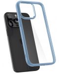 Калъф Spigen - Crystal Hybrid, iPhone 15 Pro Max, Sierra Blue - 2t