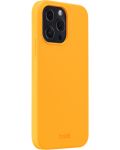Калъф Holdit - Silicone, iPhone 13 Pro, оранжев - 2t