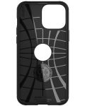 Калъф Spigen - Rugged Armor, iPhone 13 Pro Max, черен - 3t