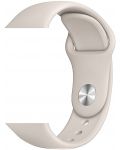 Каишка Trender - Silicone, Apple Watch, 40/41 mm, бежова - 1t