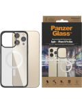 Калъф PanzerGlass - ClearCase MagSafe, iPhone 14 Pro Max, черен - 1t
