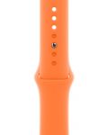 Каишка Apple - Sport, Apple Watch, 45 mm, Bright Orange - 1t
