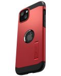Калъф Spigen - Tough Armor MagSafe, iPhone 15, червен - 3t