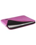 Калъф за лаптоп Bombata - Velvet, 15.6''-16'', Dark Pink - 2t
