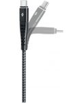 Кабел ttec - Extreme, USB-A/USB-C, 1.5 m, черен - 3t