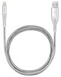 Кабел ttec - ExtremeCable, Lightning/USB-A, 1.5 m, сив - 1t