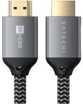 Кабел Satechi - 8K Ultra HD High Speed, HDMI/HDMI, 2m, черен - 2t