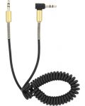 Аудио кабел Tellur - TLL311051, жак 3.5 mm/жак 3.5 mm, 1.5 m, черен - 3t