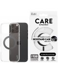 Калъф CARE - Black Kick MagSafe, iPhone 16 Pro Max, прозрачен - 1t