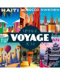 Календар Ackermann - Vintage Voyage, 2024 - 1t