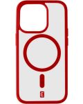 Калъф Cellularline - Pop Mag, iPhone 15 Pro, червен - 1t