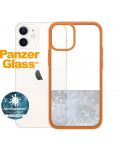 Калъф PanzerGlass - Clear, iPhone 12 mini, прозрачен/оранжев - 1t