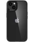 Калъф Spigen - Ultra Hybrid, iPhone 14 Plus, прозрачен/черен - 3t