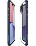 Калъф Spigen - Ultra Hybrid, iPhone 15, Navy Blue - 6t
