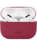 Kaлъф Holdit - Silicone, AirPods Pro 1/2, Red Velvet - 1t