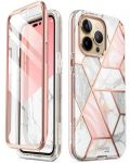 Калъф i-Blason - Cosmo, iPhone 14 Pro Max, Marble Pink - 1t