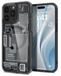Калъф Spigen - Ultra Hybrid Zero One MagSafe, iPhone 15 Pro, черен - 1t